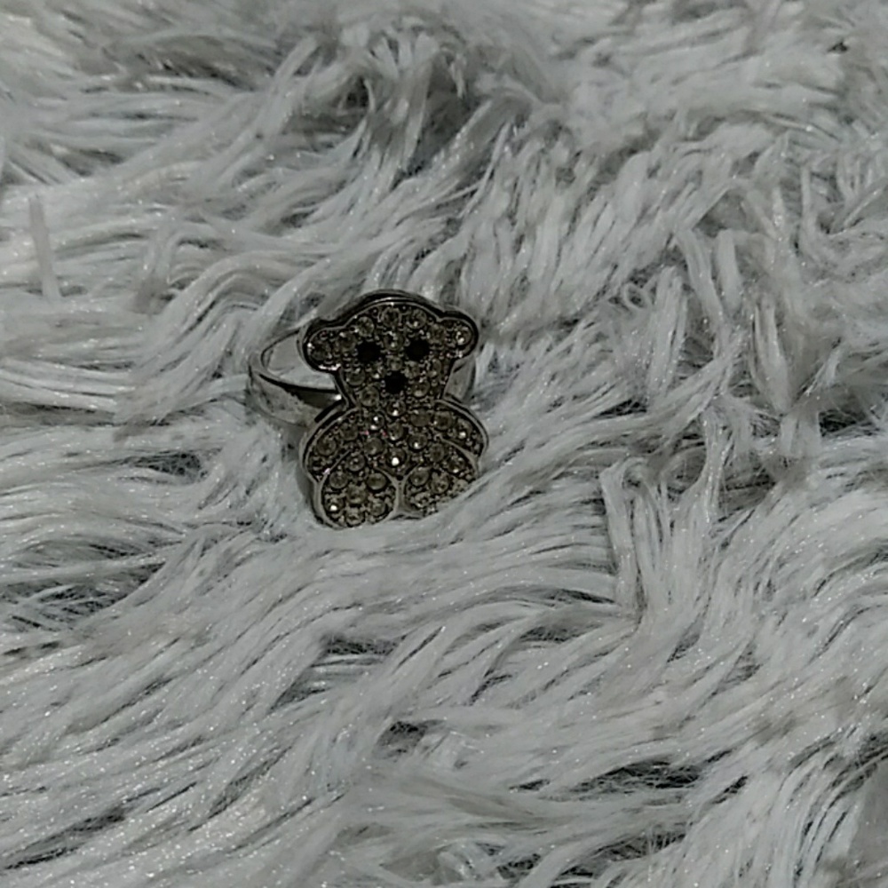 TOUS RING SILVER SIZE 7